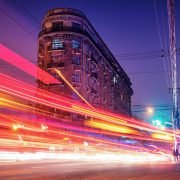 Time-lapse Photography of Brown Concrete Building